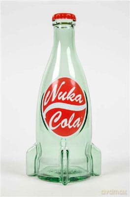 Fallout Bottle Series Replica Glass Bottle Nuka Cola Clear