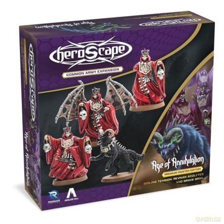 Heroscape Army Expansion Boiling Tension: Revnan Acolytes & Grave Grim *English Version*