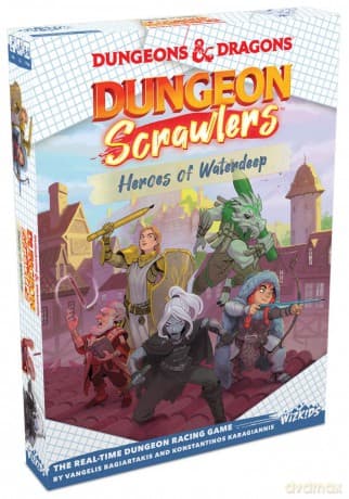 Dungeons & Dragons: Dungeon Scrawlers - Heroes of Waterdeep Strategy Game *English Version*
