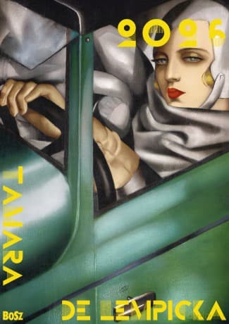 Kalendarz 2026 A3 Tamara Łempicka wzór 2 - Władysław Pluta