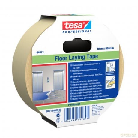 Taśma Tesafix dwustronna transparentna 50mx25mm