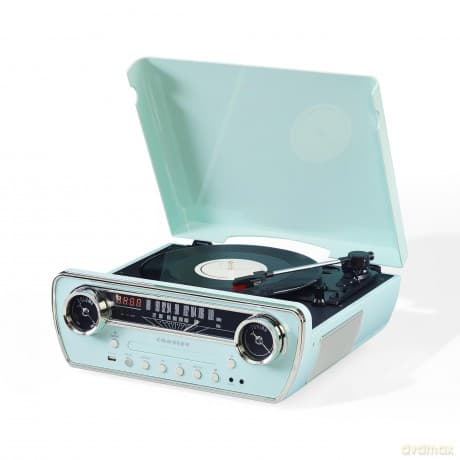 Crosley: Powel 7-In-1 Record Player (Aqua Blue)