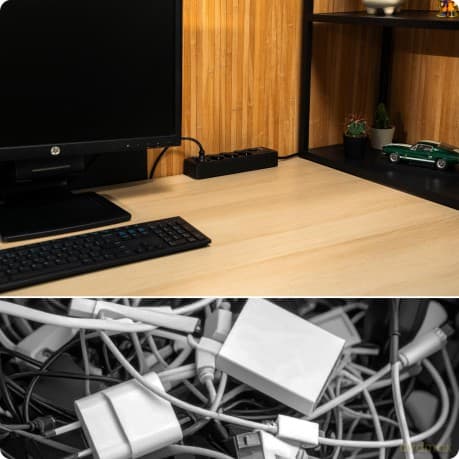 Huslog przedłużacz z 5 wyłącznikami