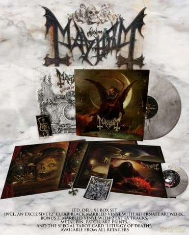 Mayhem: Liturgy Of Death (Clear/Black Marble)