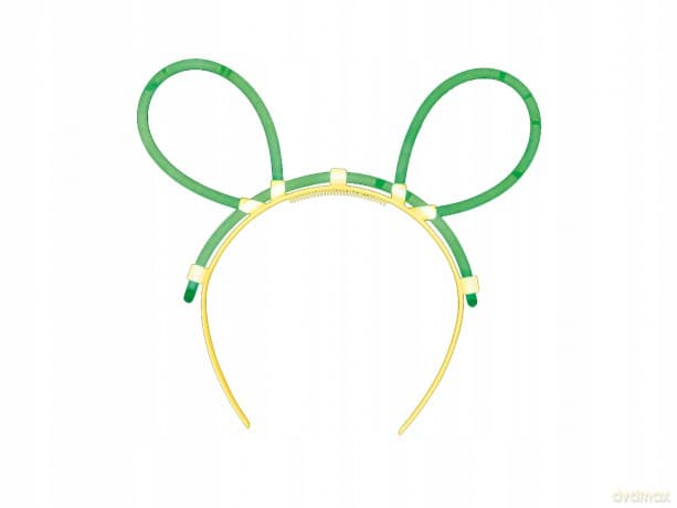 Świecąca w ciemności opaska do włosów