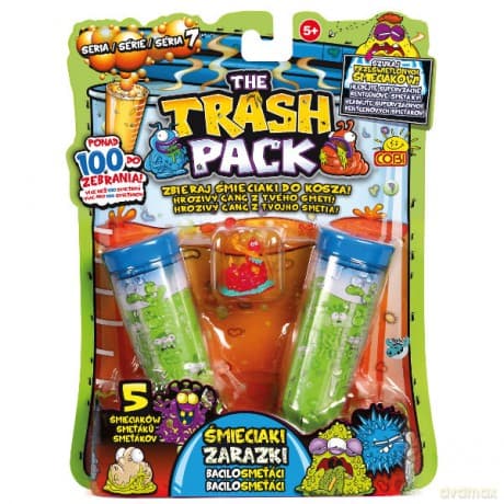 TRASH PACK 5 śmieciaków w probowce