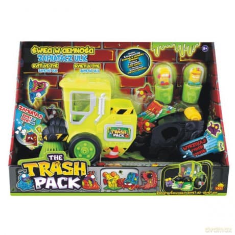 TRASH PACK Samochód do zamiatania ulic