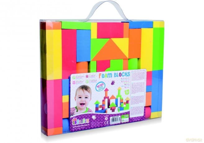BAMBAM Klocki piankowe 46 el