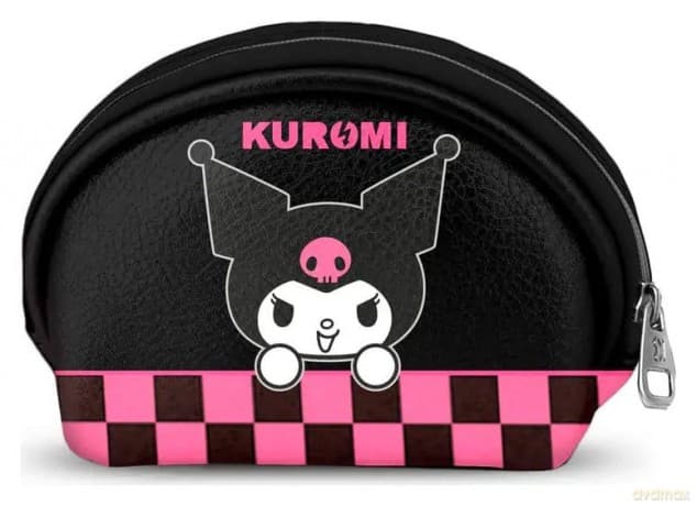 Sanrio Casual Oval Coin Purse Kuromi Chess Multicolour