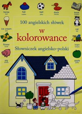 100 angielskich słówek w kolorowance. Słowniczek angielsko-polski - Heather Amery
