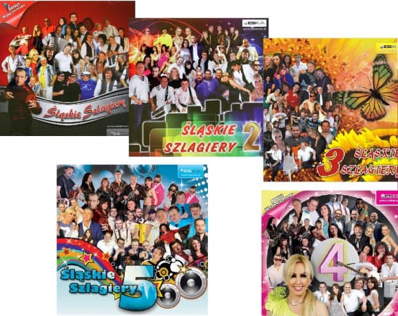Śląskie szlagiery 1-5 Pakiet