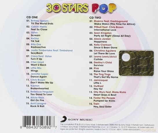 30 Stars: Pop