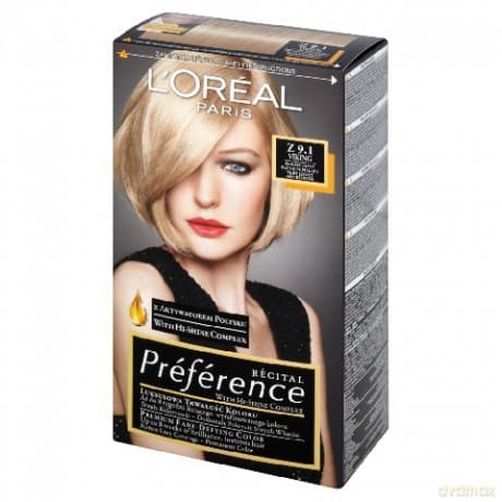 LOreal Farba Recital Preference Z Bardzo Jasny Blond Popielaty