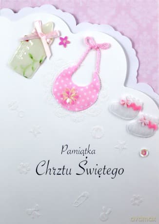 Karnet A5 HM-200-248 Pamiątka Chrztu Świętego