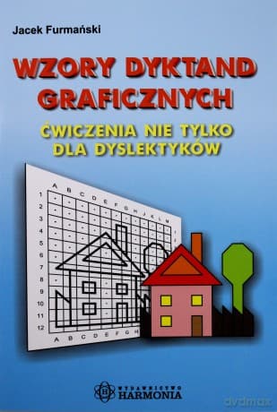 Wzory dyktand graficznych. Ćwiczenia nie tylko dla dyslektyków