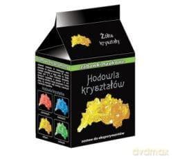 Zabawki naukowe - Hodowla kryształów: Żółte kryształy