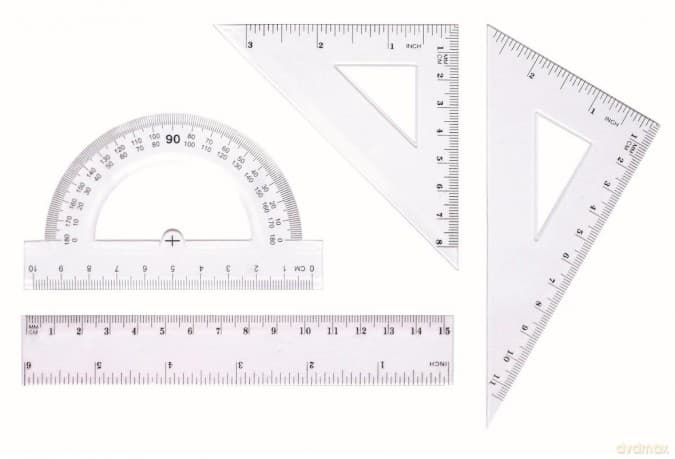 Zestaw geometryczny 15cm BL001