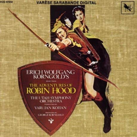 The Adventures of Robin Hood soundtrack (Przygody Robin Hooda) (Erich Wolfgang Korngold)