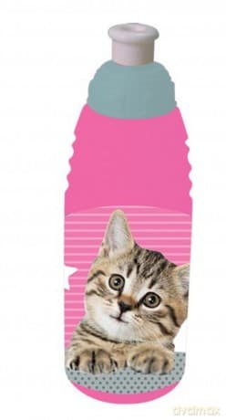 Bidon Plastikowy - Kot (The Sweet Pets)