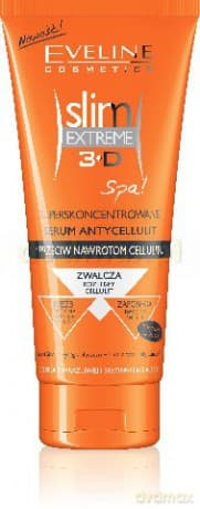 Eveline 3D slim EXTREME Superskoncentrowane Serum Antycellulit + Przeciw Nawrotom Cellulitu