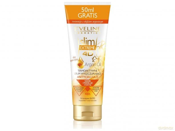 Eveline 4D slim EXTREME Argan Oil Serum termoaktywne antycellulit 250ml