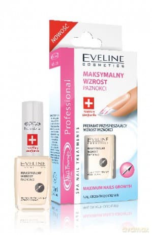 Eveline Nail Therapy Lakier Odżywka przyspieszająca wzrost paznokcia 12ml