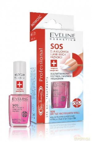 Eveline Nail Therapy Lakier Odżywka SOS 12ml