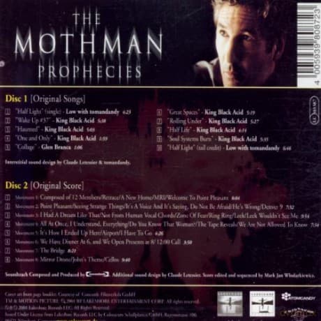 The Mothman Prophecies soundtrack (Przepowiednia) (Tom And Andy)