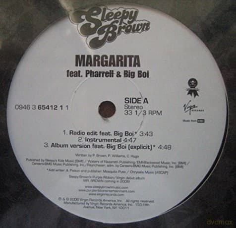 Sleepy Brown & Pharrell & Big Boi: Margarita