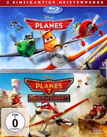 Planes / Planes 2 (Samoloty 1-2) (Disney)