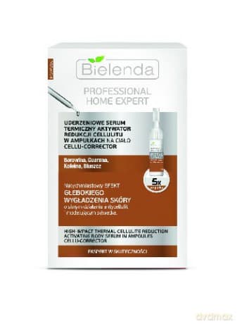 Bielenda Professional Home Expert Serum antycellulitowe termoaktywne 5x7ml