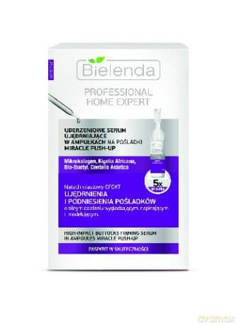 Bielenda Professional Home Expert Serum na pośladki ujędrniające ampułki 5x7ml