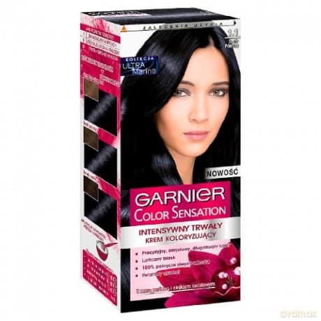 Garnier Color Sensation krem koloryzujący 1.1 szafir północny