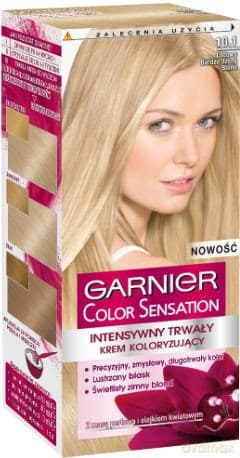 Garnier Color Sensation krem koloryzujący 10.1 lodowy bardzo jasny blond