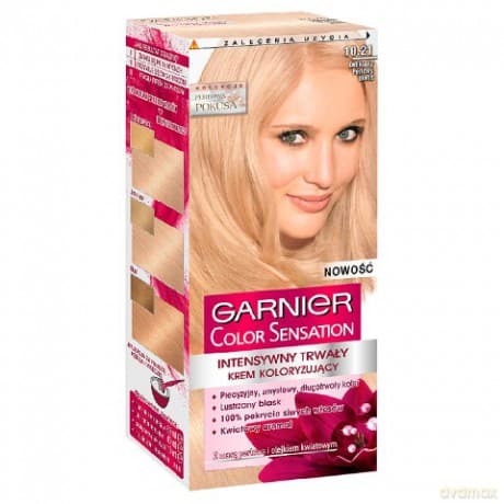 Garnier Color Sensation krem koloryzujący 10.21 delikatny perłowy blond
