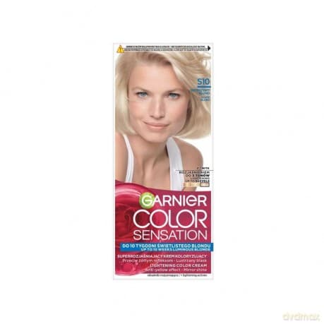 Garnier Color Sensation krem koloryzujący S10 Silver Blond - Srebrzysty Blond