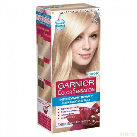 Garnier Color Sensation krem koloryzujący 113 Beige U.Blond, jedwabisty beżowy super jasny blond
