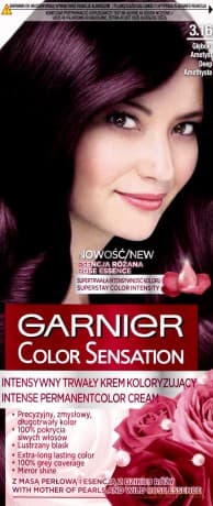 Garnier Color Sensation krem koloryzujący 3.16 Amethyst, głęboki ametyst