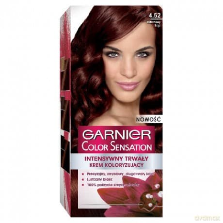 Garnier Color Sensation krem koloryzujący 4.52 olibanowy brąz