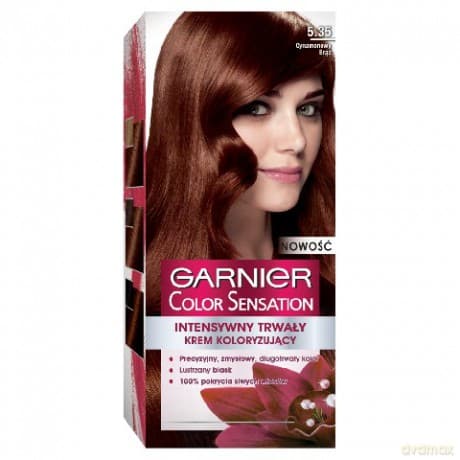 Garnier Color Sensation krem koloryzujący 5.35 cynamonowy brąz