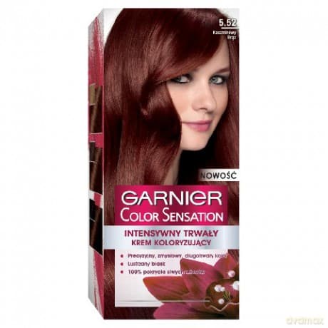 Garnier Color Sensation krem koloryzujący 5.52 kaszmirowy brąz