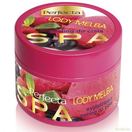 Dax Cosmetics Perfecta Spa: Peeling cukrowy do ciała (Lody Melba) 225 g