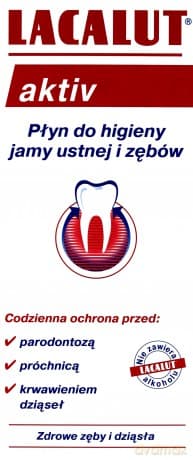 Lacalut: Płyn do płukania ust Aktiv 300 ml