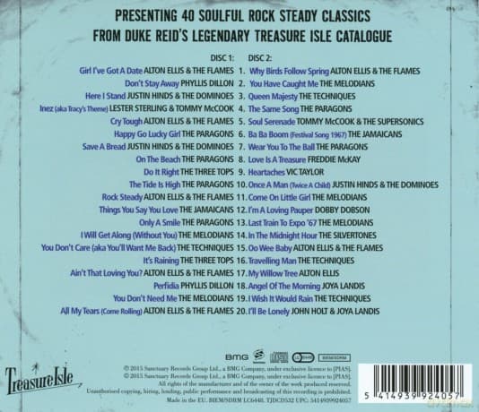 Treasure Isle Presents Rock Steady