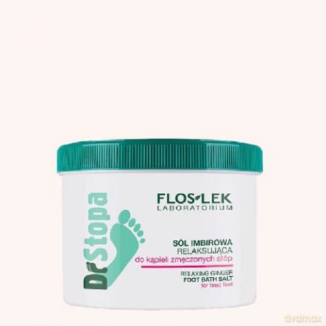 Floslek: Dr Stopa - Sól imbirowo waniliowa do kąpieli stóp