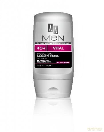 AA Men Vital 40+ Wygładzający balsam po goleniu 100 ml