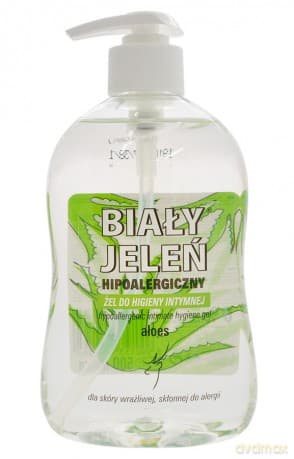 Biały Jeleń: Żel do higieny intymnej hipoalergiczny - Aloes