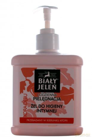 Biały Jeleń: Żel do higieny intymnej hipoalergiczny - Kora dębu