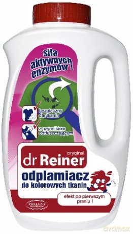 dr Reiner: Odplamiacz do tkanin kolorowych 1 Litr