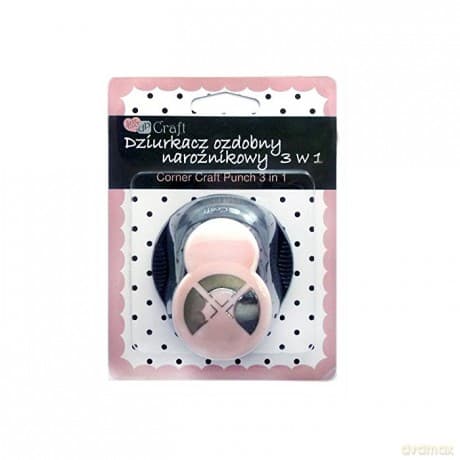 Dziurkacz ozdobny narożnikowy 3 w 1 Basic